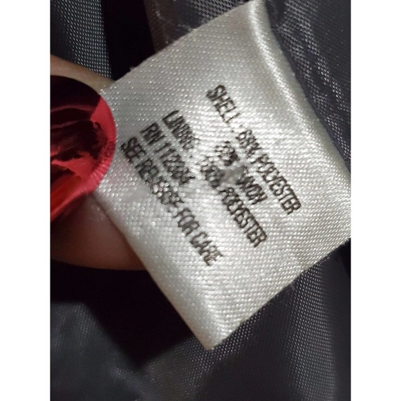 Calvin Klein Women's Black Single Breasted Three Button Blazer Jacket Size 8 - Picture 10 of 13